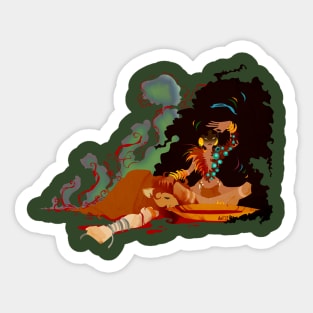 Calypso the Voodoo Priestess Sticker